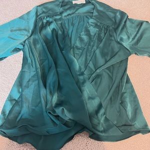 Green Chiffon Top